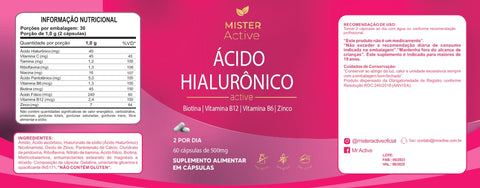 Ácido Hialurônico 6 potes